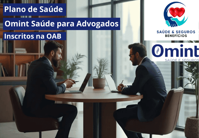 Dois advogados conversando sobre os Planos Médicos Empresariais Omint